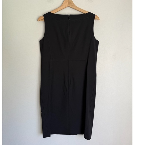 Lafayette Sleeveless Sheath Dress With Pockets in Black - Picture 5 of 7